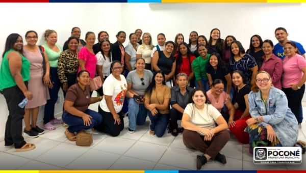 O Instituto SAGEP, em parceria com a Prefeitura de Poconé, capacitou 103 trabalhadores das áreas de Saúde, Educação e Assistência Social.